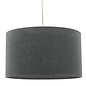 Akira - Grey Velvet Easy Fit Lampshade