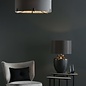 Verra - Modern Grey Drum Chandelier