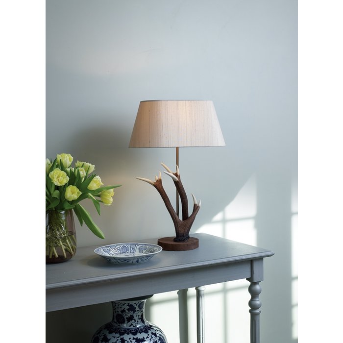 Rustic Antler Table Lamp - David Hunt