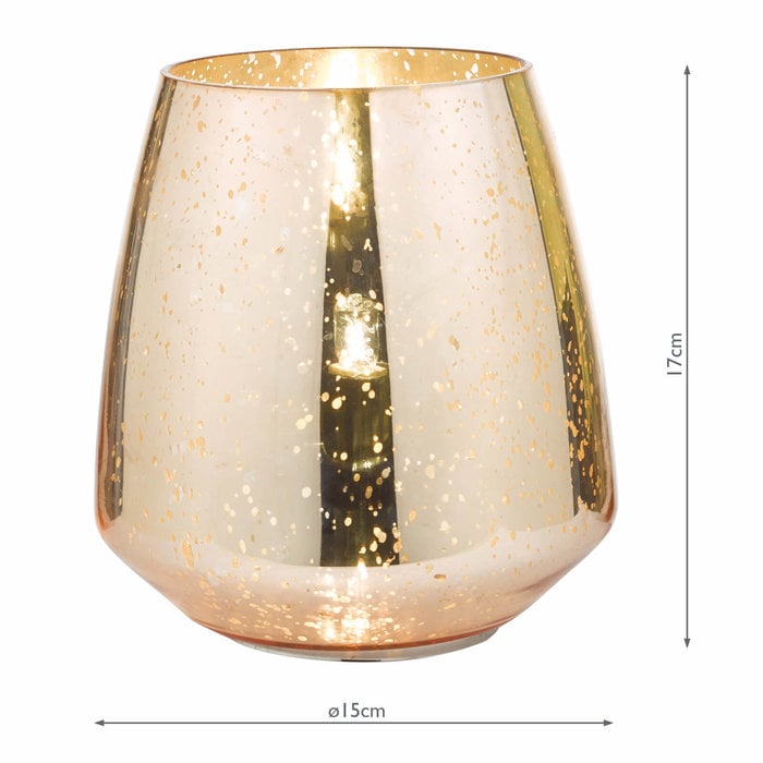 Speckle - Mirrored Copper Table Lamp