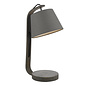 Isaiah - Contemporary Grey Washed Wood Table Lamp