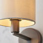 Thomas - Modern Hotel Style Wall Light - Antique Bronze & Marble Shade