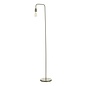 Rod - Minimalist Industrial Stick Floor Lamp - Satin Chrome