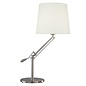 Rocker - Adjustable Modern Desk Lamp - Satin Chrome