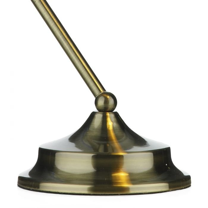 Rover - Jointed Industrial Desk Lamp - Antique Brass