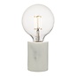 Jackson - Solid White Marble Table Lamp