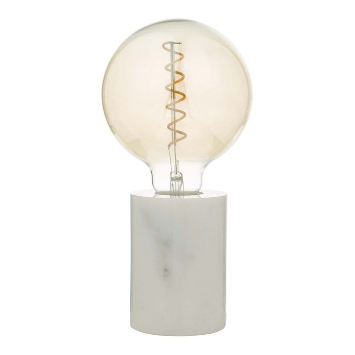 Jackson - Solid White Marble Table Lamp