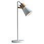 GiGi - Luxe Minimalist Desk Lamp - White & Brass