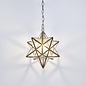 Sirius - Glass Panelled Star Pendant - Large