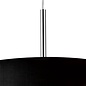 Giza - Black Micro Pleat Hotel Style Drum Pendant - 60cm