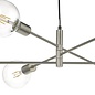 Alana - Sputnik Pendant - Satin Chrome