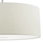 Porcelain White Easy Fit Drum Pendant Shade - 60cm