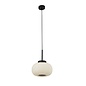 Andor - Scandi Frosted Ribbed Glass Pendant Ceiling Light