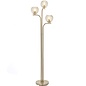 Ripple - Dimpled Glass Multi Light Floor Lamp