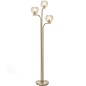 Ripple - Dimpled Glass Multi Light Floor Lamp