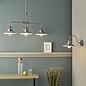 Lido - Graphite Grey and Copper Refined Industrial Wall Light