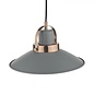 Lido - Graphite Grey and Copper Refined Industrial Pendant