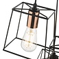 Cube - 3 Light Industrial Cage Cluster Pendant