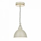 Retro Vintage Pendant - Cream & Lightwood