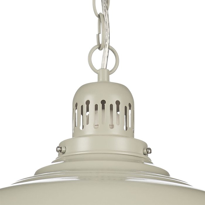 Juni - Putty Coloured Shaker Pendant Light