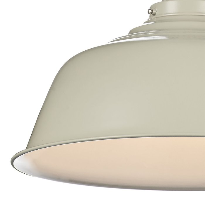 Juni - Putty Coloured Shaker Pendant Light