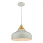 Stellan - Grey & Wood Pendant Light