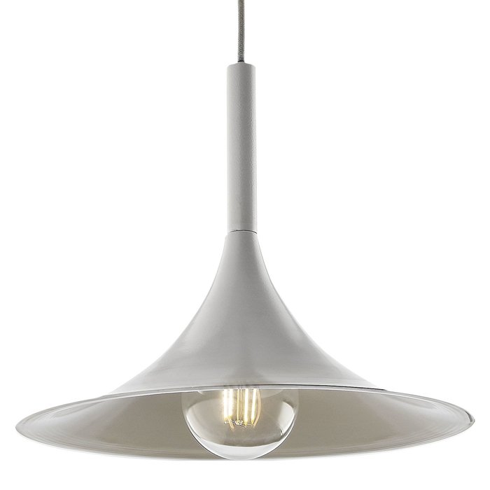 Thora - Grey Powder Coated Scandi Pendant Light