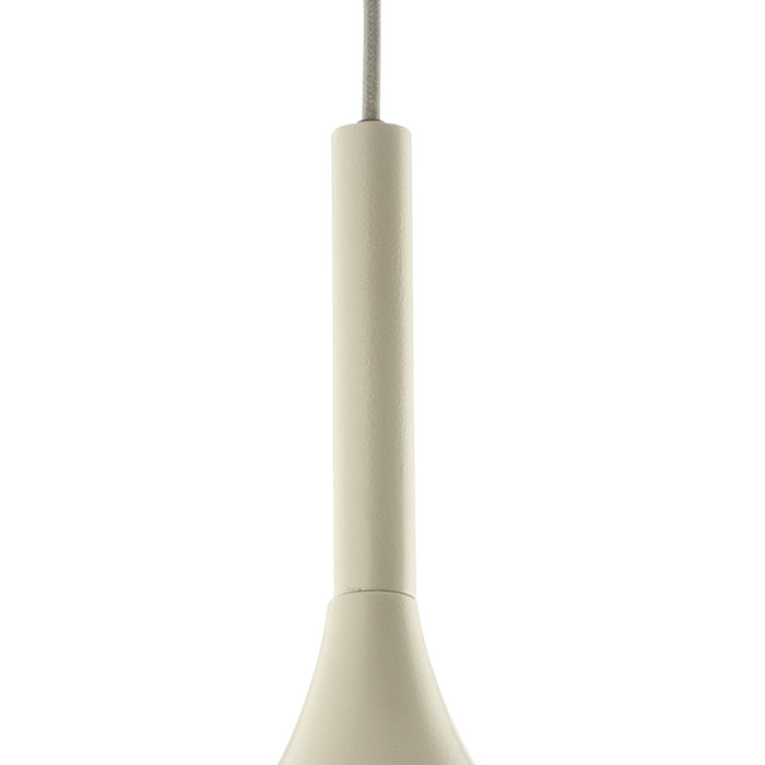 Thora - Cream Powder Coated Scandi Pendant Light