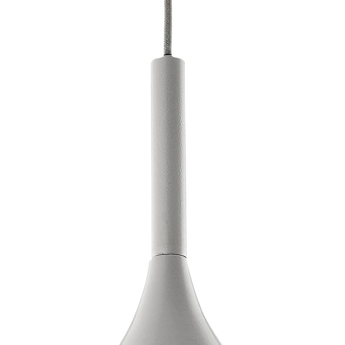 Thora - Grey Powder Coated Scandi Pendant Light