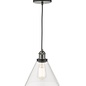 Magnus - Brushed Nickel & Glass Pendant Light