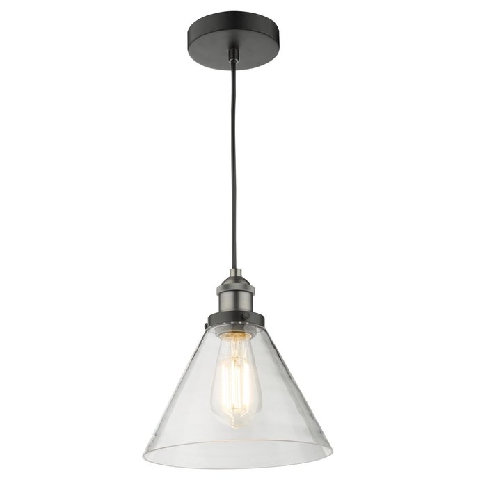 Magnus - Brushed Nickel & Glass Pendant Light