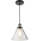 Magnus - Brushed Nickel & Glass Pendant Light