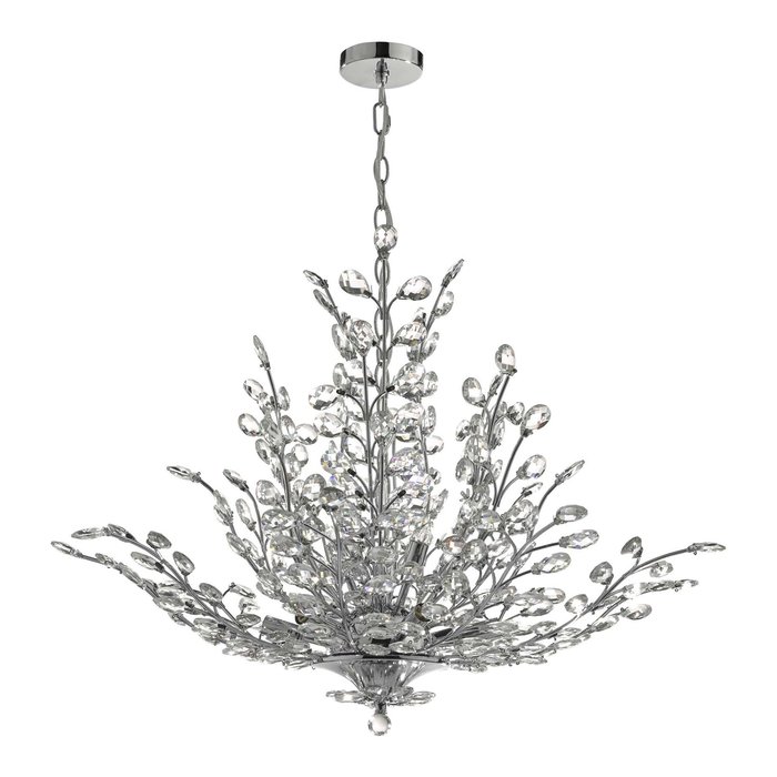 Blossom - Crystal Organic Tree Feature Chandelier