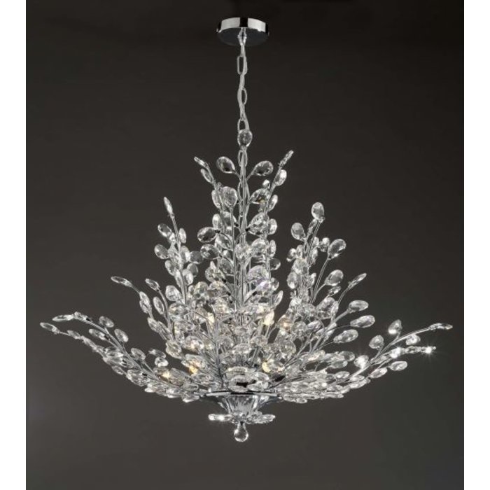 Blossom - Crystal Organic Tree Feature Chandelier