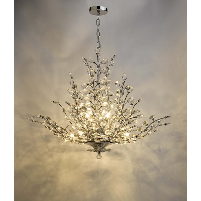 Blossom - Crystal Organic Tree Feature Chandelier