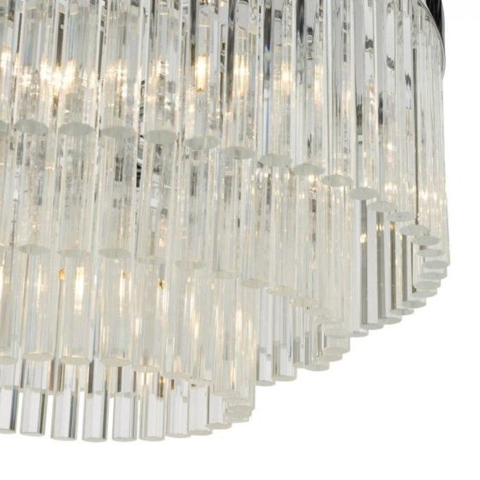 Giovanni - Tiered Crystal Art Deco Feature Pendant Light