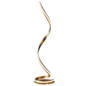 Arya - Spiral LED Floor Lamp - Gold Leaf