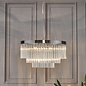 Giovanni - Tiered Crystal Art Deco Feature Pendant Light