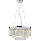 Giovanni - Tiered Crystal Art Deco Feature Pendant Light