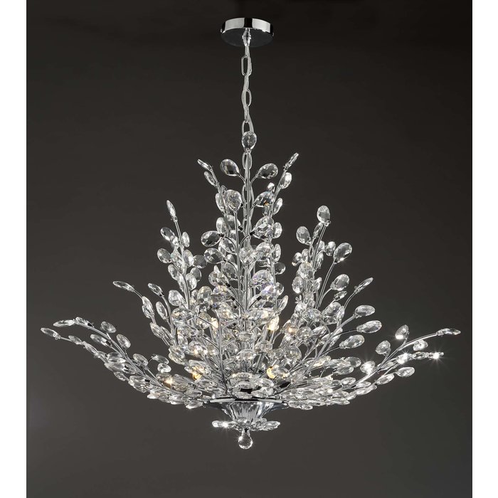 Blossom - Crystal Organic Tree Feature Chandelier