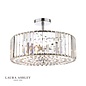 Fernhurst - Art Deco 4 Light Semi-Flush Feature Ceiling Light - Laura Ashley