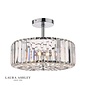 Fernhurst - Art Deco 3 Light Semi-Flush Feature Ceiling Light - Laura Ashley