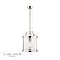 Harrington - Polished Nickel Single Lantern Ceiling Light - Laura Ashley