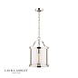 Harrington - Polished Nickel Single Lantern Ceiling Light - Laura Ashley