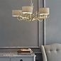 Mulroy- Antler 5 Light Chandelier with Shades - Laura Ashley