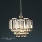 Vienna - Crystal & Chrome Easy Fit Pendant Shade - Laura Ashley