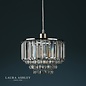 Vienna - Crystal & Chrome Easy Fit Pendant Shade - Laura Ashley