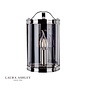 Harrington - Half Moon Lantern Wall Light - Polished Nickel - Laura Ashley