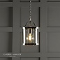 Harrington - Polished Nickel Single Lantern Ceiling Light - Laura Ashley