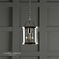 Harrington - Polished Nickel Single Lantern Ceiling Light - Laura Ashley